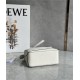 Mini Puzzle bag in soft grained calfskin White High