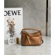 Mini Puzzle bag in soft grained calfskin Caramel High