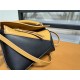 Mini Puzzle bag in classic calfskin Warm Desert/Black High