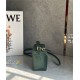 Mini Puzzle bag in classic calfskin Bottle Green High