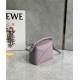 Mini Puzzle bag in classic calfskin Pale Purple High