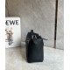 Puzzle bag 29cm in soft grained calfskin Black High