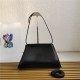 Prada Large brushed leather handbag 1BD342 Black High