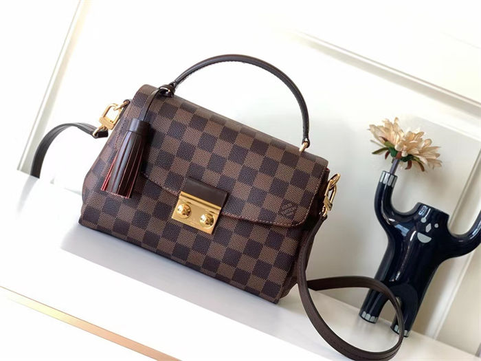 Louis Vuitton Croisette Damier Ebène N53000 High