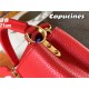 Louis Vuitton Capucines Mini Bag Taurillon Leather M55985 Red High