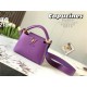 Louis Vuitton Capucines Mini Bag Taurillon Leather M55985 Purple High