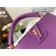 Louis Vuitton Capucines Mini Bag Taurillon Leather M55985 Purple High