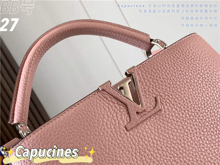 Louis Vuitton Capucines BB Bag Taurillon Leather M94517 Pink High