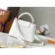 Louis Vuitton Capucines BB Bag Taurillon Leather M94517 White High