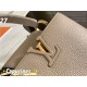 Louis Vuitton Capucines BB Bag Taurillon Leather M94517 Taupe High