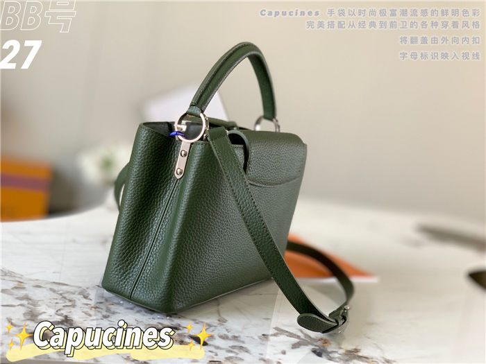 Louis Vuitton Capucines BB Bag Taurillon Leather M94517 Green High