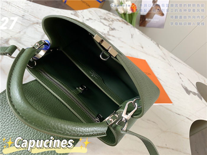 Louis Vuitton Capucines BB Bag Taurillon Leather M94517 Green High