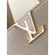 Louis Vuitton Capucines MM Bag Taurillon Leather M23084 Taupe High