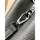 Louis Vuitton Capucines East-West MM Matte calfskin M23947 Black High