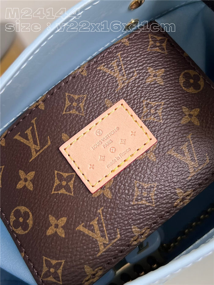 Louis Vuitton Reade PM Monogram Vernis M24144 Blue High