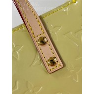 Louis Vuitton Reade PM Monogram Vernis M24144 Yellow High