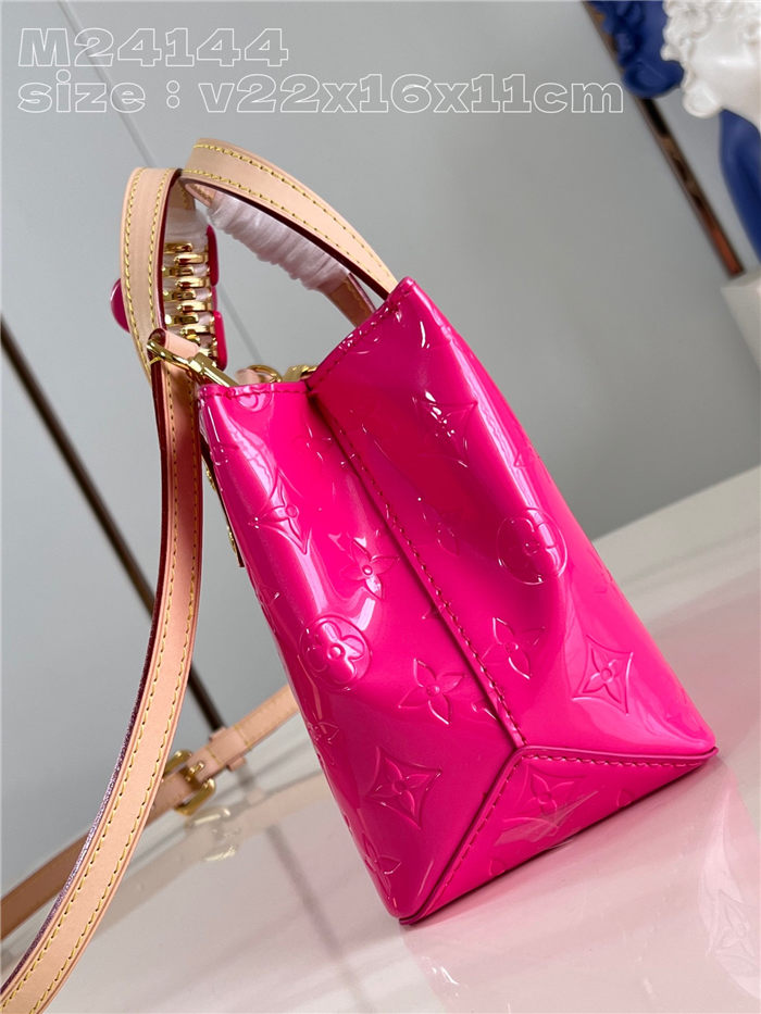 Louis Vuitton Reade PM Monogram Vernis M24144 Fuchsia High