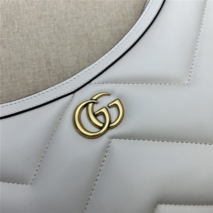 Gucci GG MARMONT SMALL SHOULDER BAG 777263 White High