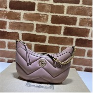 Gucci GG MARMONT SMALL SHOULDER BAG 777263 Nude-Pink High