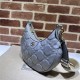 Gucci GG MATELASSÉ SMALL SHOULDER BAG 739709 Grey High