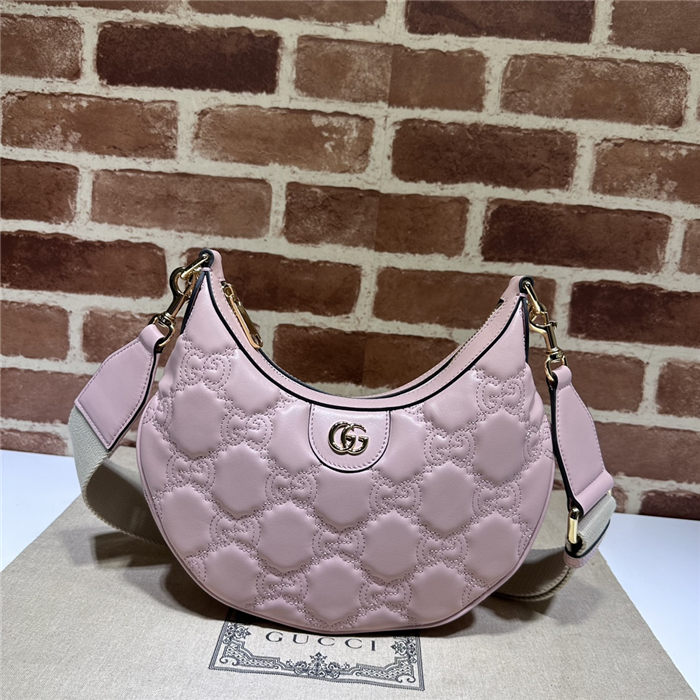 Gucci GG MATELASSÉ SMALL SHOULDER BAG 739709 Pink High