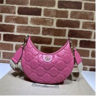 Gucci GG MATELASSÉ SMALL SHOULDER BAG 739709 Fuchsia High