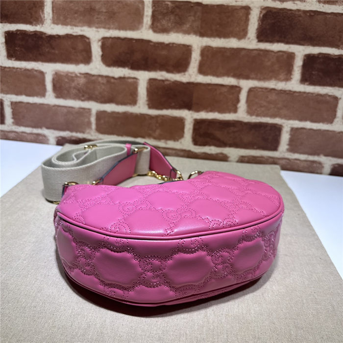 Gucci GG MATELASSÉ SMALL SHOULDER BAG 739709 Fuchsia High