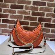 Gucci GG MATELASSÉ SMALL SHOULDER BAG 739709 Orange High