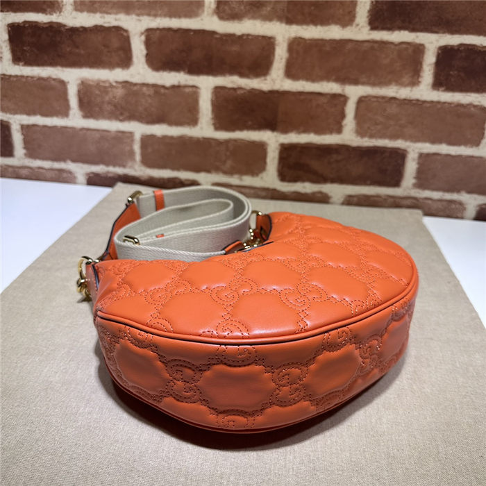 Gucci GG MATELASSÉ SMALL SHOULDER BAG 739709 Orange High