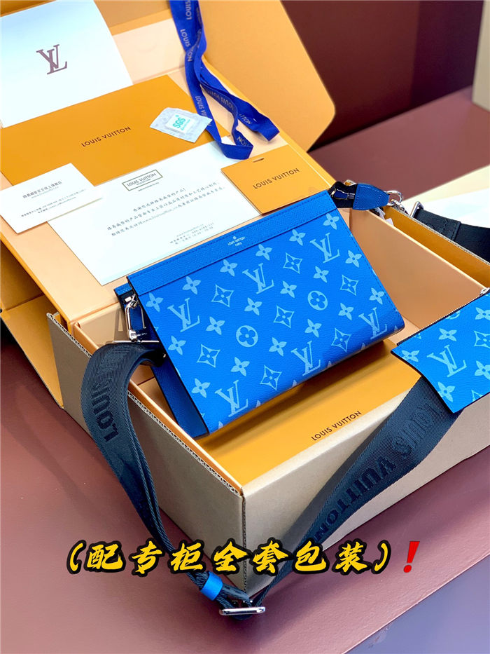 Louis Vuitton Gaston Wearable Wallet M81124 Blue High