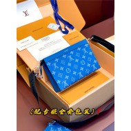 Louis Vuitton Gaston Wearable Wallet M81124 Blue High