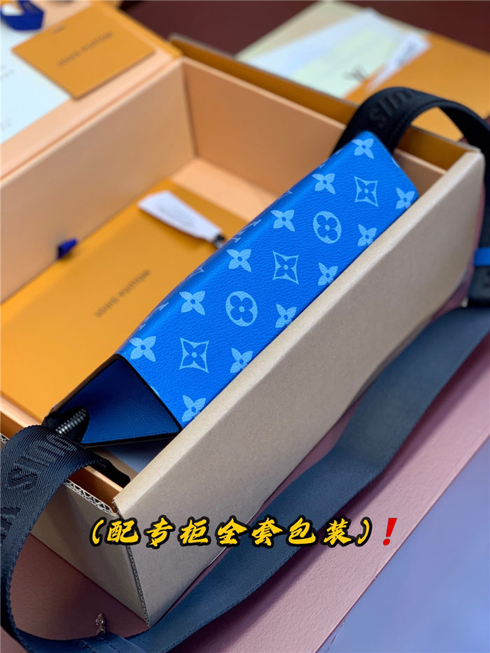 Louis Vuitton Gaston Wearable Wallet M81124 Blue High