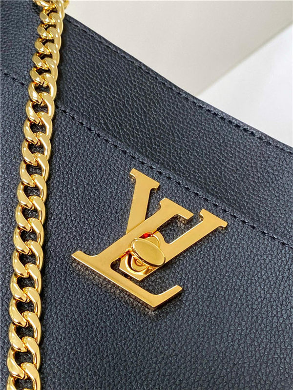 Louis Vuitton Lock and Walk Grained calf leather M24006 High