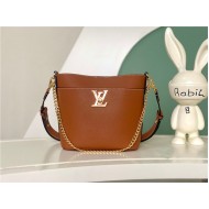 Louis Vuitton Lock and Walk Grained calf leather M24165 High