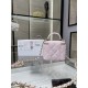 Chanel SMALL VANITY WITH CHAIN AP2198 Lambskin & Gold-Tone Metal Pink High