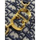 Dior Small CD Besace Bag Dior Oblique Jacquard Blue High