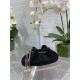 Dior DREAM BUCKET BAG Cannage Cotton with Micropearl Embroidery Black High