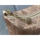 Dior DREAM POUCH Cannage Cotton with Micropearl Embroidery Beige High