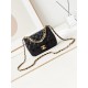 Chanel MINI FLAP BAG AS4385 Lambskin & Gold-Tone Metal Black High