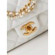 Chanel MINI FLAP BAG AS4385 Lambskin & Gold-Tone Metal White High