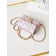 Chanel MINI FLAP BAG AS4385 Lambskin & Gold-Tone Metal Pink High