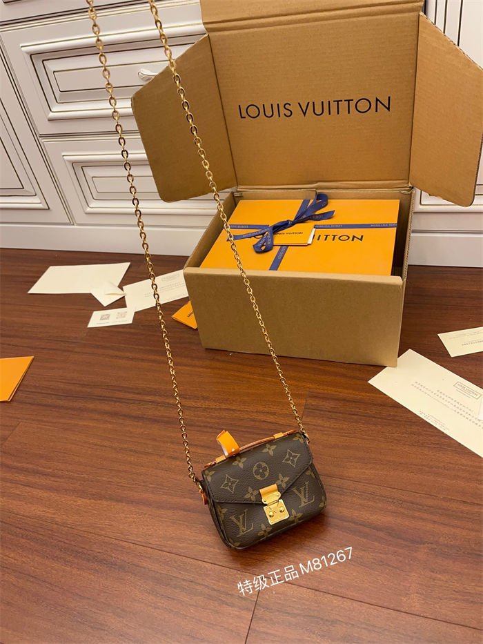 Louis Vuitton MICRO MÉTIS Bag Monogram Canvas M81267 Top