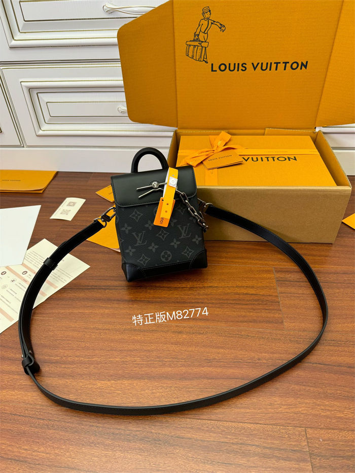 Louis Vuitton Nano Steamer Monogram Eclipse M82774 Top