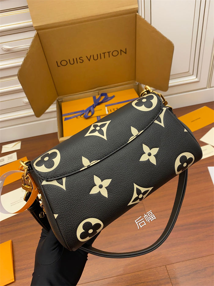 Louis Vuitton FAVORITE Monogram Empreinte Black/Beige M45859 Top