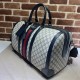 Gucci Savoy medium duffle bag 681295 GG Supreme canvas Blue High