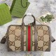 Gucci Savoy medium duffle bag 681295 GG jumbo High