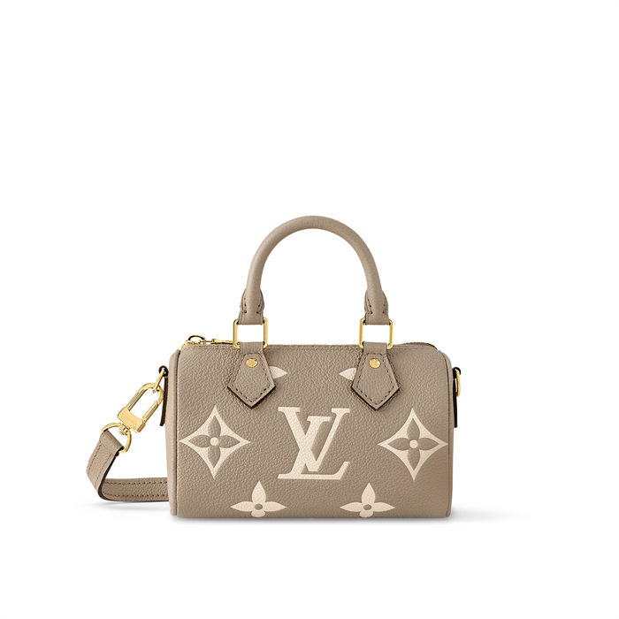 Louis Vuitton NANO SPEEDY Monogram Empreinte Leather M82890 Top