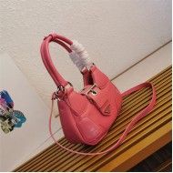 Prada Moon padded nappa-leather bag 1BA381 Pink High