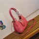 Prada Moon padded nappa-leather bag 1BA381 Pink High