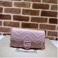 GG MARMONT MINI BAG With Card Case 751526 Pink High